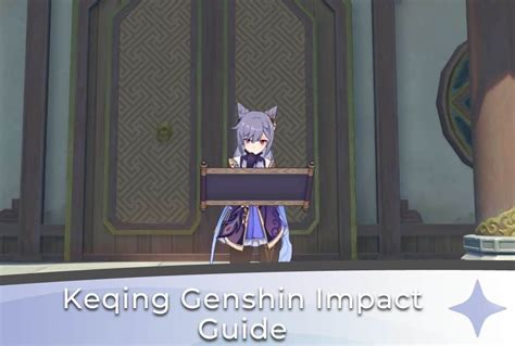 Keqing Genshin Impact Guide Genshin Chronicle