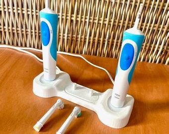 Oral B Toothbrush Holder D Printed Double Toothbrush Etsy