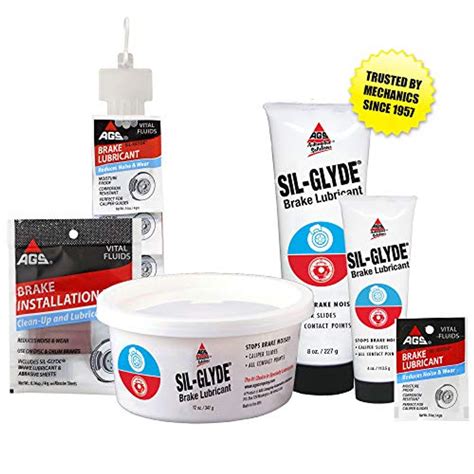 Ags Sil Glyde Silicone Based Brake Assembly Lubricant Bk 8 Jb Tools