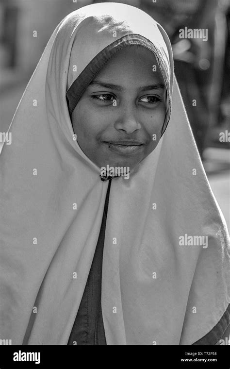 Young girls at recess from local school in Dhaka, Bangladesh Stock ...