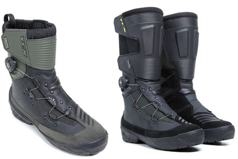 New Gear TCX Infinity 3 Adventure Boots Mid Or Tall Motorcycle News