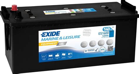 Exide Marine Multifit Equipment Gel Es Batterie Ah V