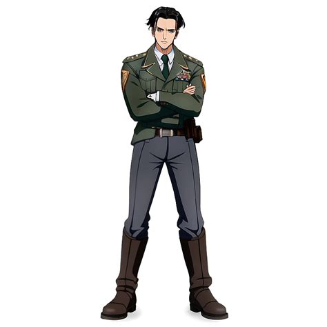 Download Captain Levi Ackerman Png 06112024