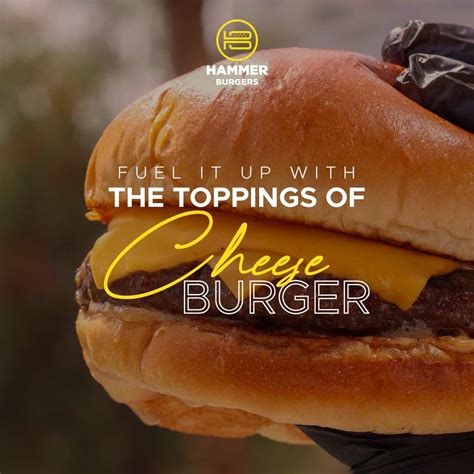 Cheese Burger Dubai Get Your Top Burger Uae At Hammer Burgers