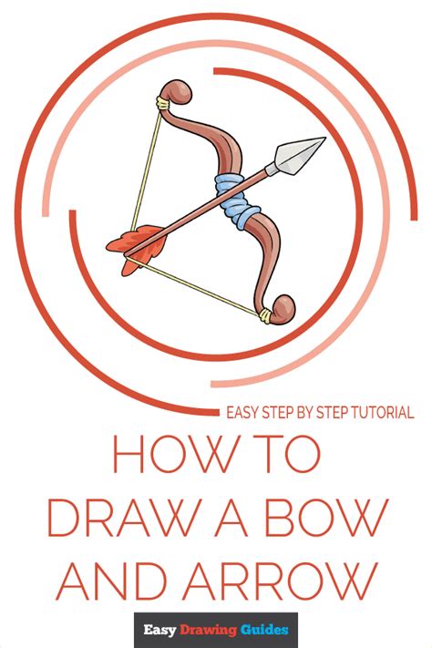 How To Draw A Bow And Arrow Really Easy Drawing Tutorial