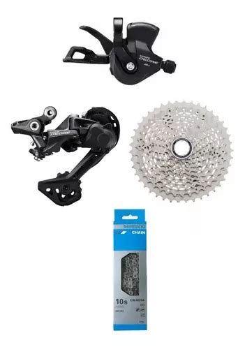 Grupo Kit Shimano Deore 10v Cassete 11 42 Corrente Parcelamento Sem Juros