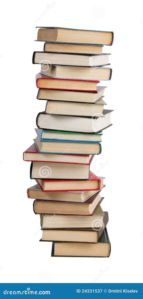 The High Stack Of Books Stock Image Image Of Collection 24331537