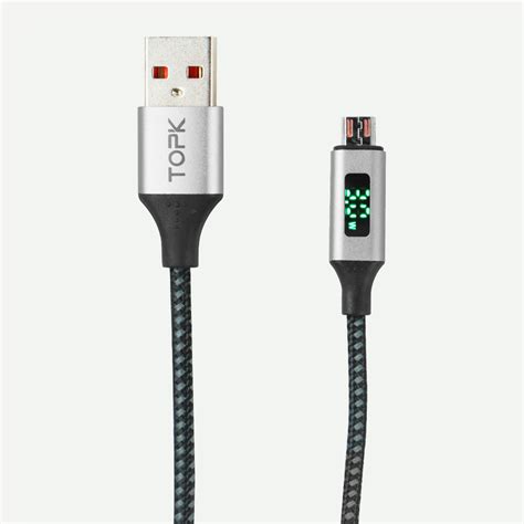 Topk Kabel Data Micro Usb Multifungsi Led Display A M Cs