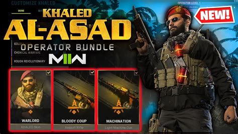 FREE MW2 OPERATOR New KHALED AL ASAD Operator Bundle On VANGUARD