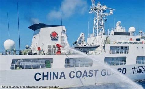 Philippines Accuses China Coast Guard Of Firing Water Cannon At Its Boats