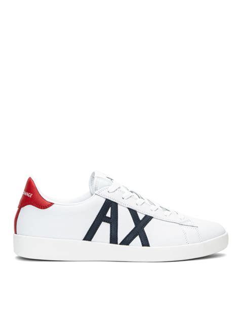 Sneakersy męskie białe Armani Exchange XUX016 XCC71 M476 Sneaker