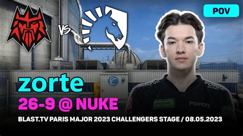 CSGO POV FORZE Zorte 26 9 Vs Liquid Nuke BLAST Tv Paris Major