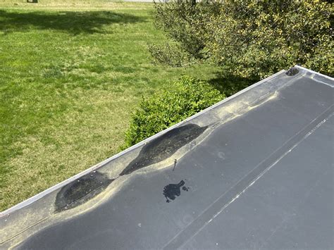 The edges of the Rubber Roof are in bad shape - Litespeed Construction ...