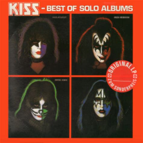 When did KISS release Best of Solo Albums (German Version)?