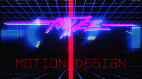 Vhs Style After Effects Oldschool Motion Design Youtube