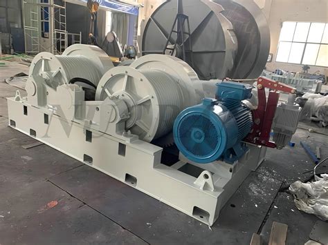 150t 600m Wire Rope Friction Winch China Used In Coastal Waters