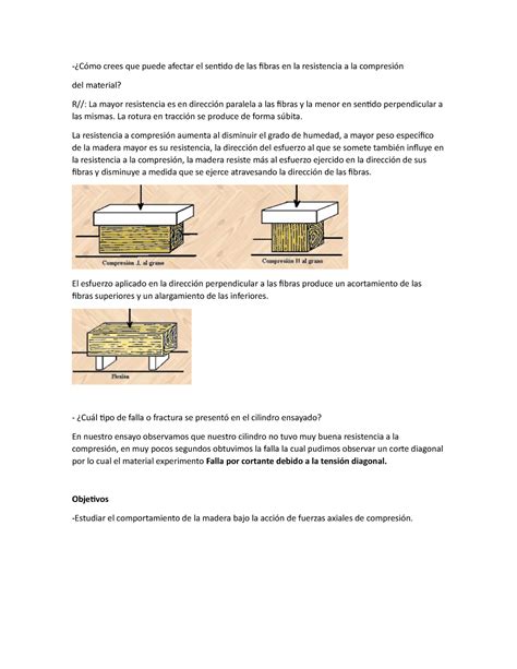 Compresion Resistencia C Mo Crees Que Puede Afectar El Sentido De Las