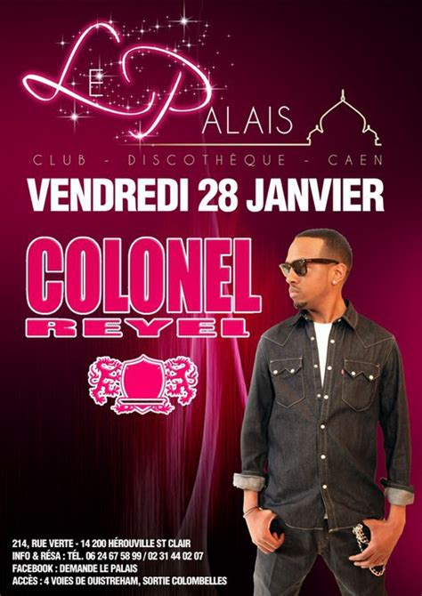 Colonel Reyel Palais Soonnight Le Mag