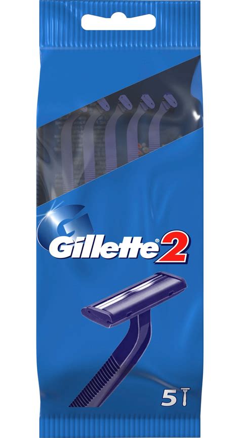 Бритвенные станки одноразовые Gillette 2 5 шт. купить | ELMIR - цена ...
