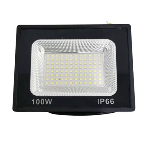 Refletor Led W Holofote Prova D Gua Ip Branco Frio K Bivolt Em