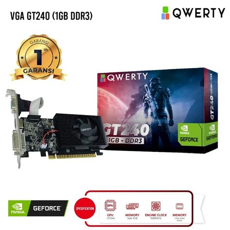 Jual Vga Qwerty Geforce Gt Gb Ddr Qwerty Gt Gb Shopee