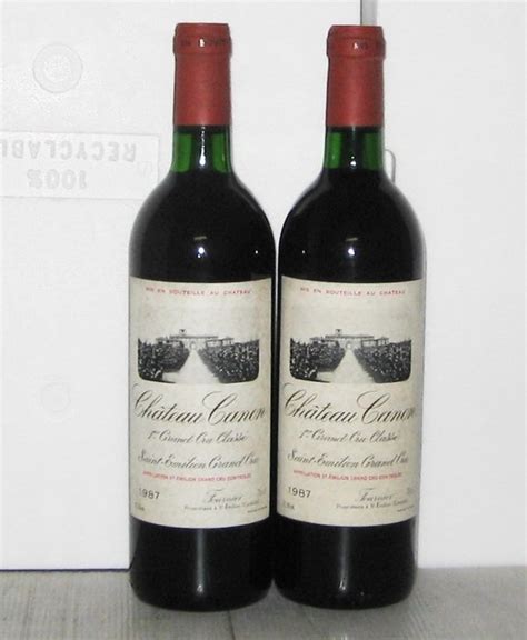 Ch Teau Canon Saint Emilion Er Grand Cru Class B Catawiki