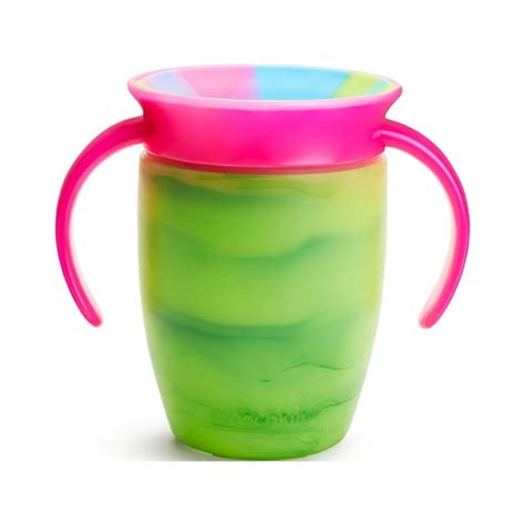 Munchkin® Miracle® 360° Spoutless Tie Dye Trainer Cup 7 Oz Green