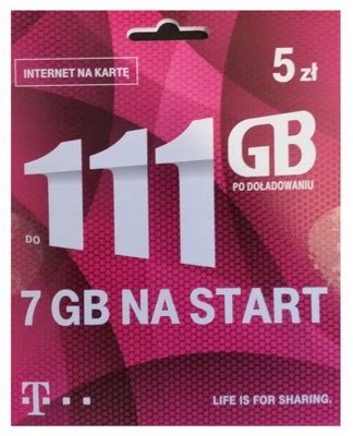 Starter Na Karte T Mobile Internet Gb Gb Start