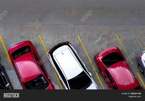 Top View Car Parked Image & Photo (Free Trial) | Bigstock