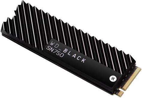 Ssd Western Digital Sn Black Wds T Xhc Tb With Heatsink Nvme M