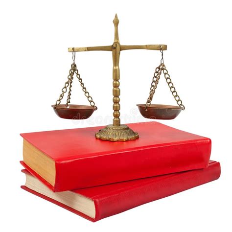 Scales Of Justice Atop Legal Books Stock Photo Image Of Book Bronze