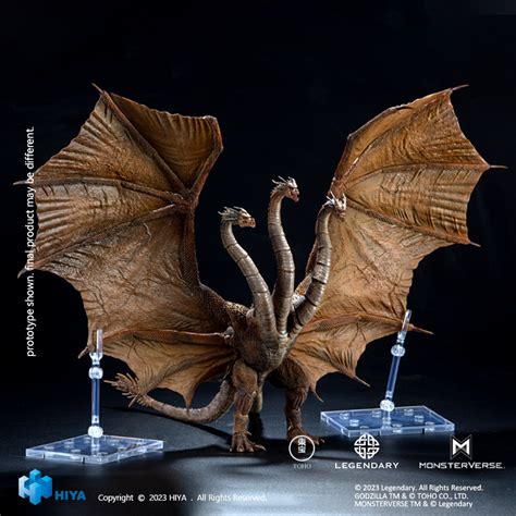 Godzilla King Of The Monsters King Ghidorah Figure By Hiya Toys