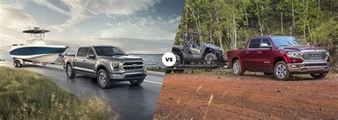 2021 Ford F 150 Vs 2021 Ram 1500 Sam Leman Ford