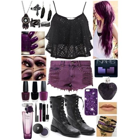 Passionate Purple Outfit by Raianna-Starz