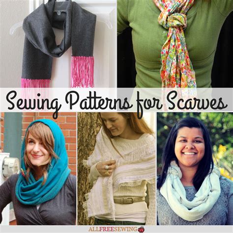 36 Sewing Patterns For Scarves Tutorials