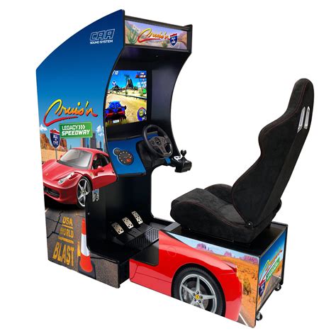 Classic Racing Arcade Machine | 205 Classic Racing Games | Cruis'n Leg