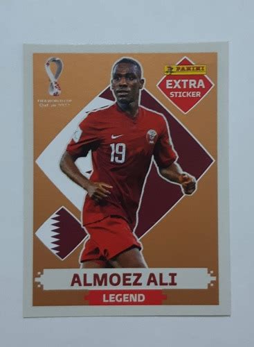 Figurita Almoez Ali Extra Sticker Bronce Legend Panini Qatar MercadoLibre