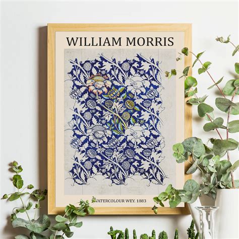 William Morris Art Nouveau Exhibition Poster Art Gallery | Etsy