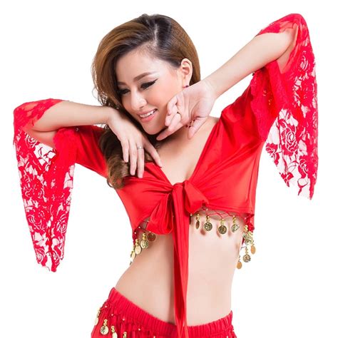 Jual Atasan Baju Belly Dance Kostum Liine Dance Crop Top Zumba Tari Perut Brukat Brocade Spandex