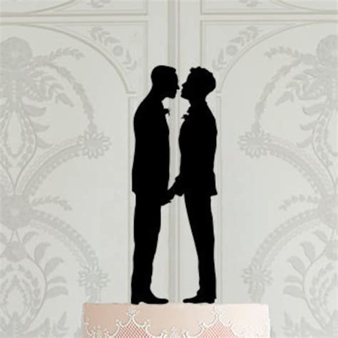 Gay Cake Topper Etsy