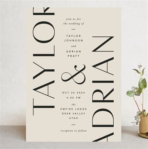 Should Wedding Invitations Have Last Names Emmaline Bride