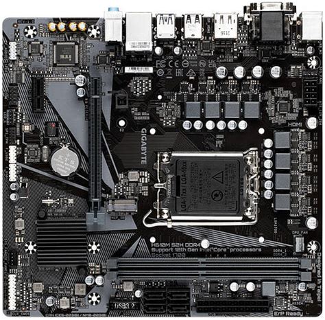 Gigabyte Материнская плата H610M S2H DDR4 s1700 H610 2xDDR4 M.2 HDMI ...