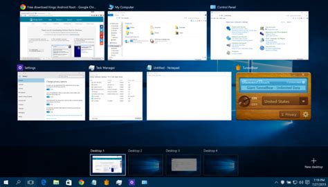 How To Use Virtual Desktops In Windows 10