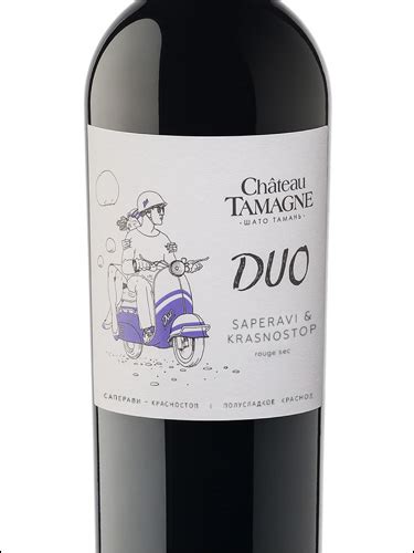Вино красное полусладкое Château Tamagne Шато Тамань Дуо | отзывы