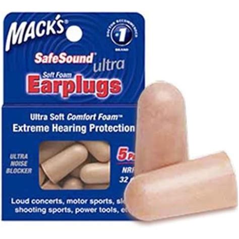 3 Paires De Bouchons D Oreille Bruit Réduisant Earplugs Mute Silencer