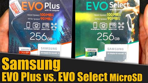 Samsung Evo Vs Evo Plus Sams Galaxy Ru