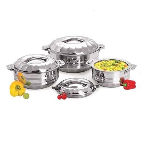 Supermax SS Hot Pots For Home Rs 350 Set Mitesh Metal Industries ID 7197819797
