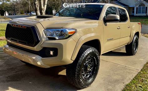 2017 Toyota Tacoma With 17x9 Anthem Off Road Avenger And 32105r17