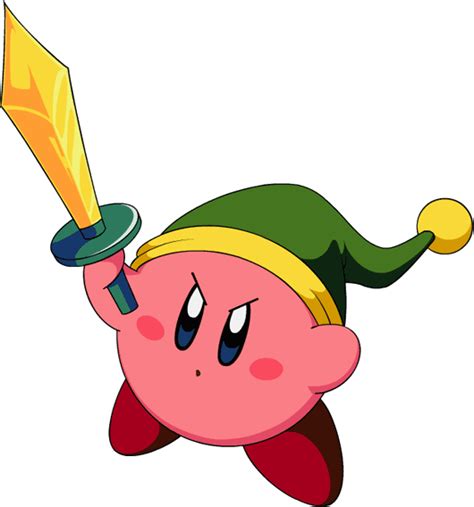 Fileanime Sword Kirby Artpng Wikirby Its A Wiki About Kirby