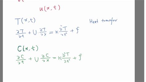 Convection Diffusion Equation And Its Applications Youtube